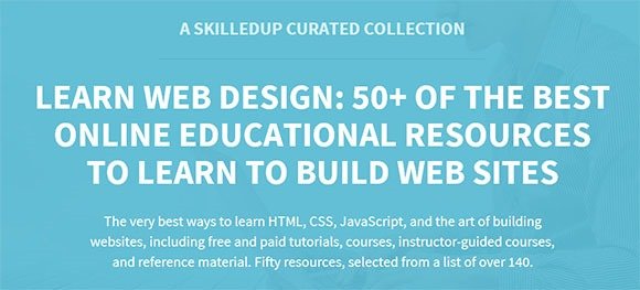 学习网页设计必知的20个教学资源站